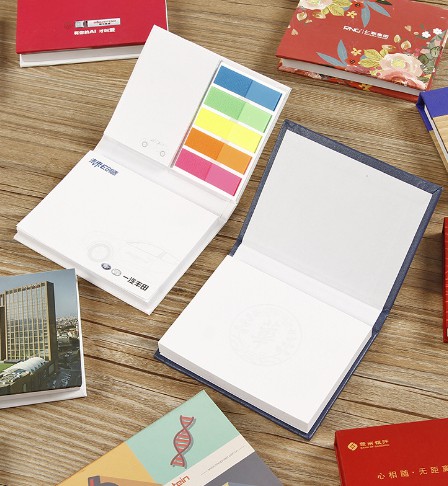 创意办公彩色PET组合便签本广告硬纸板封面便利贴定制 创意办公彩色PET组合便签本广告硬纸板封面便利贴定制